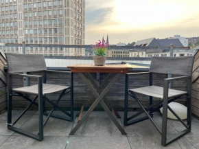 Easy Stay Apartment - City Wuppertal Balkon & Skyline